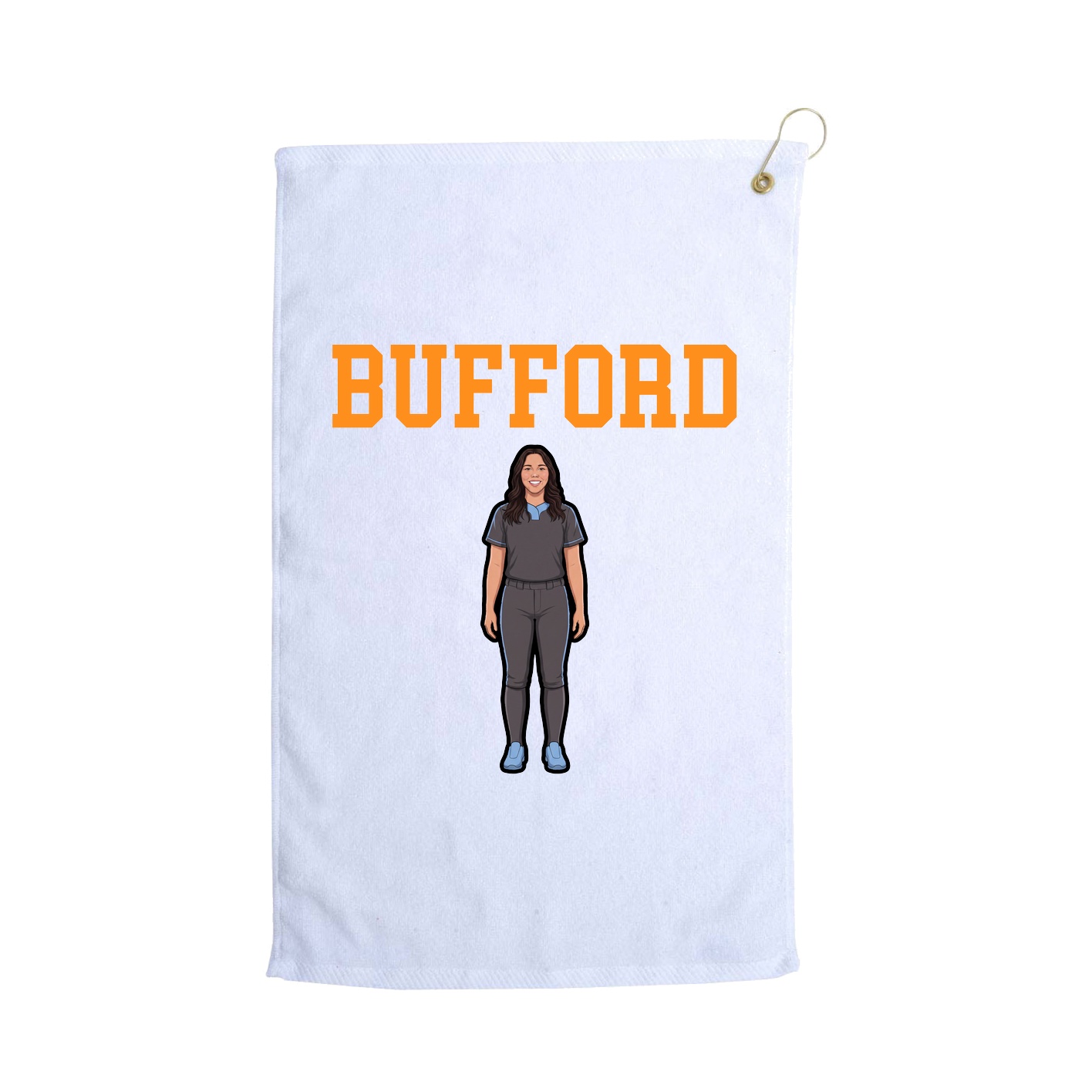 Golf Towel — Shirsey in White