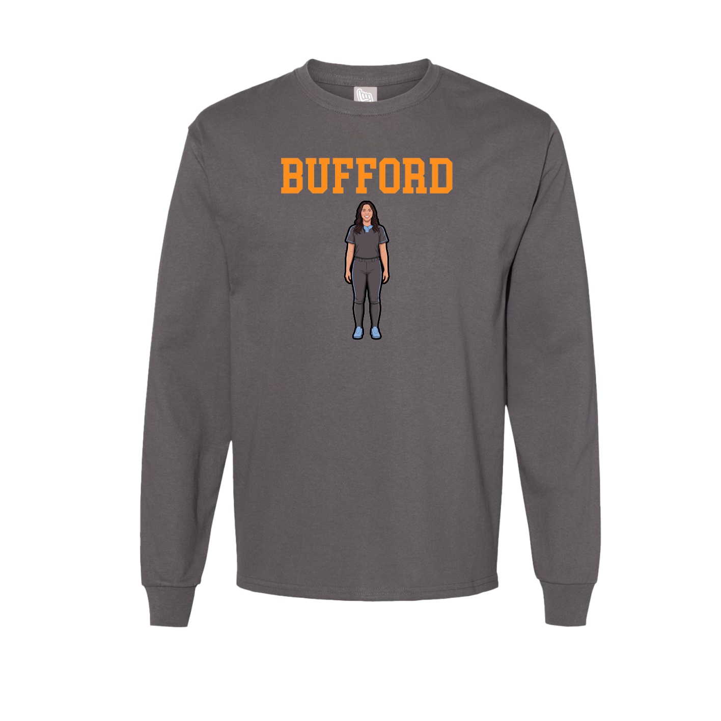 Long Sleeve Tee — Shirsey in Grey