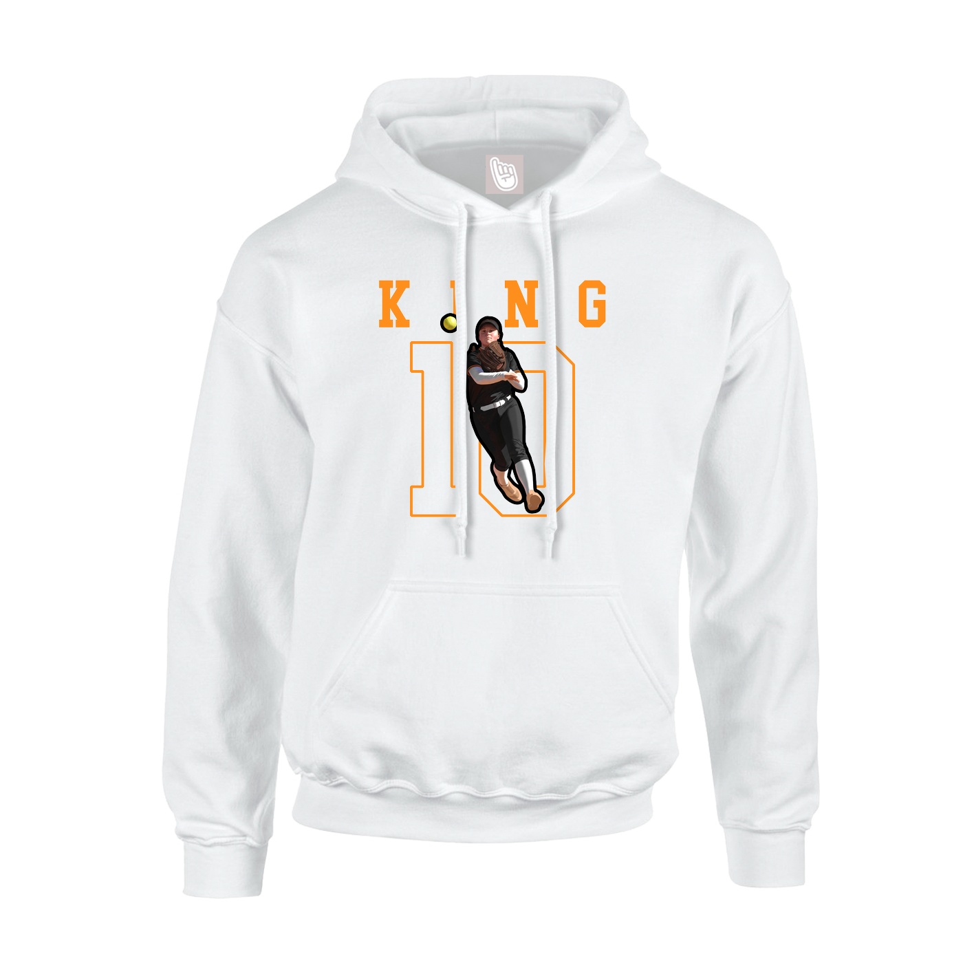 Hoodie — Shirsey in White