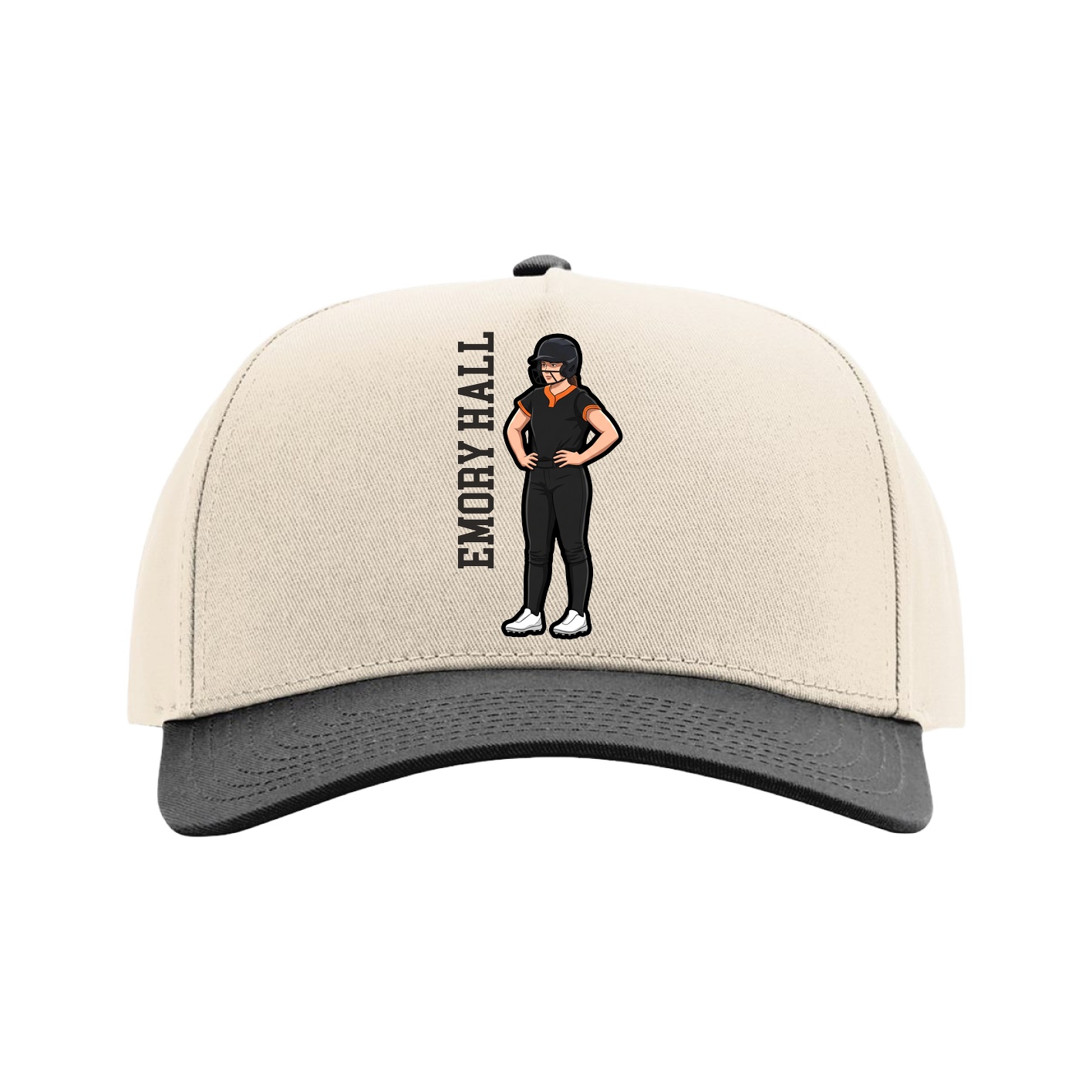 Full Fabric Five-Panel Champ Cap