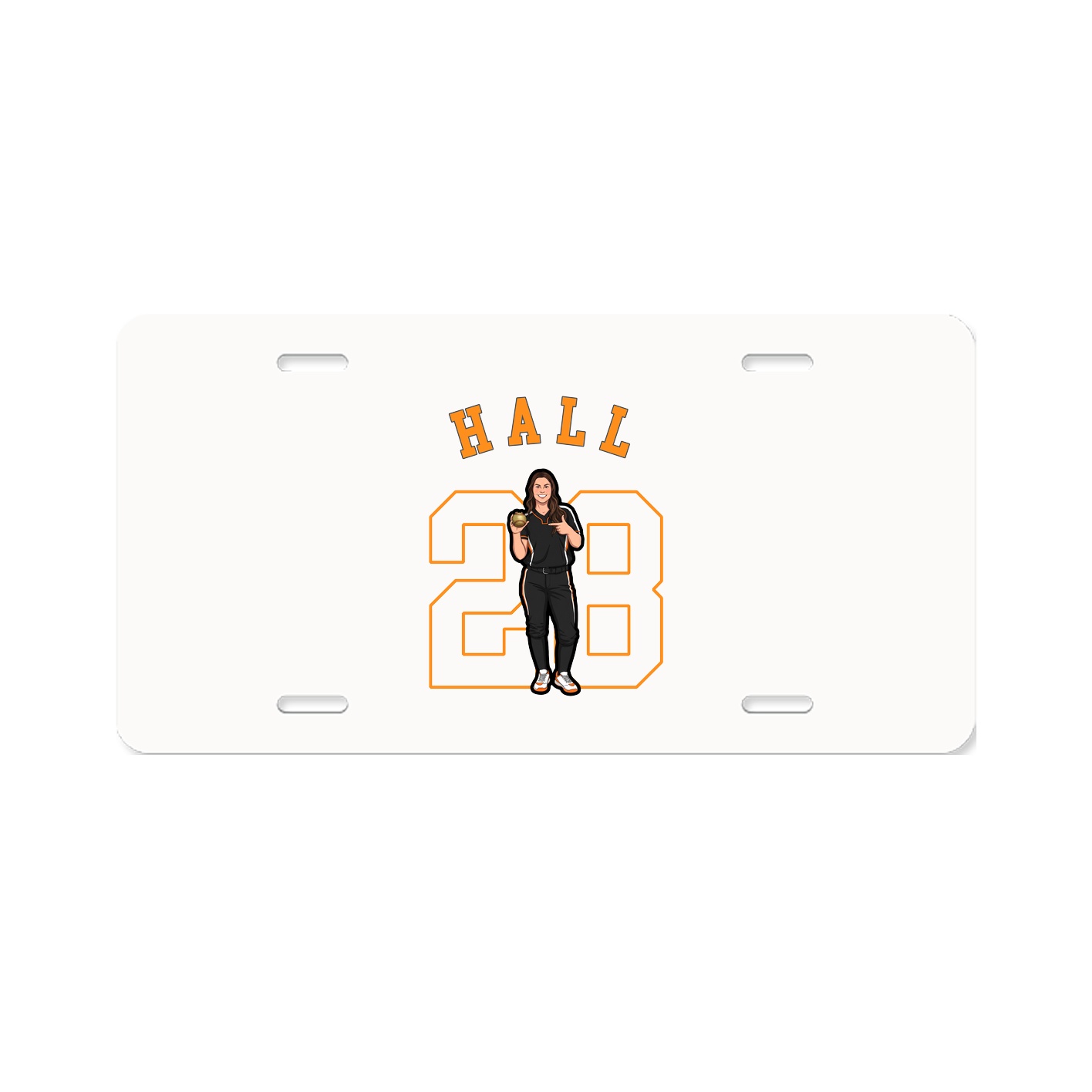 License Plate — Shirsey Arch in Classic