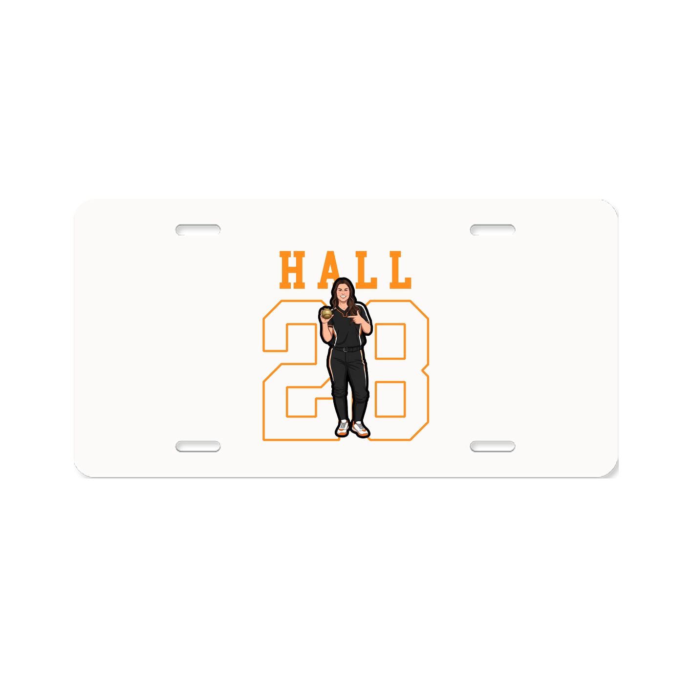 License Plate — Shirsey in Classic