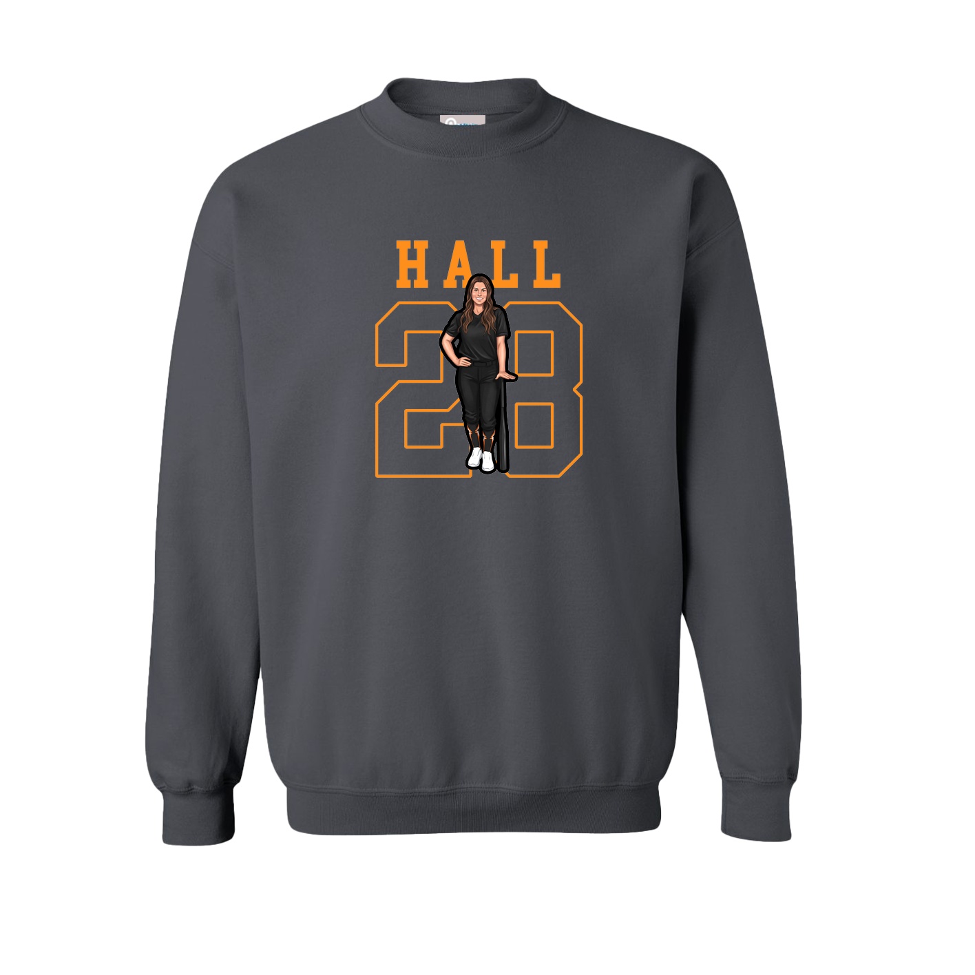 Fleece Crew — Shirsey in Grey