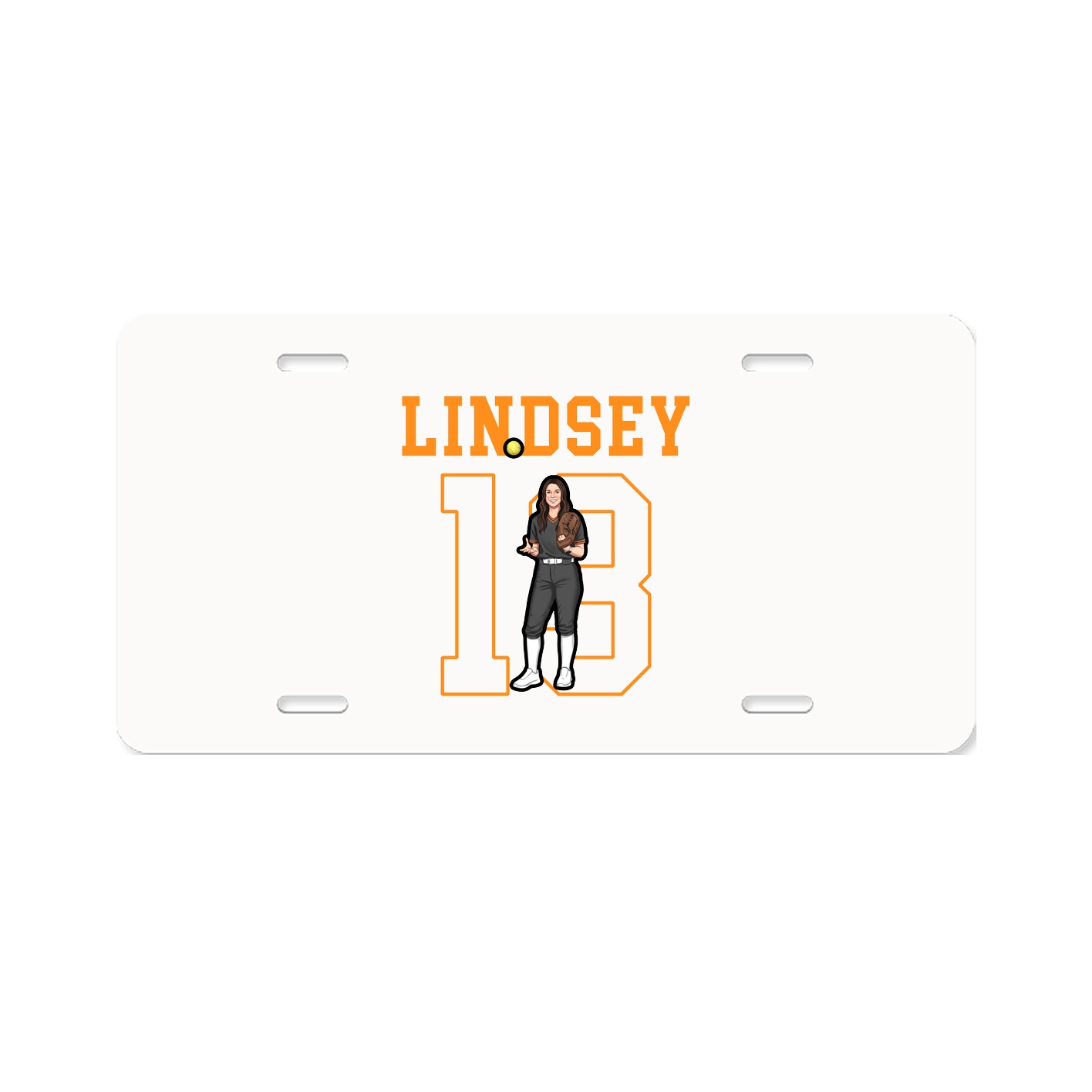License Plate — Shirsey in Classic