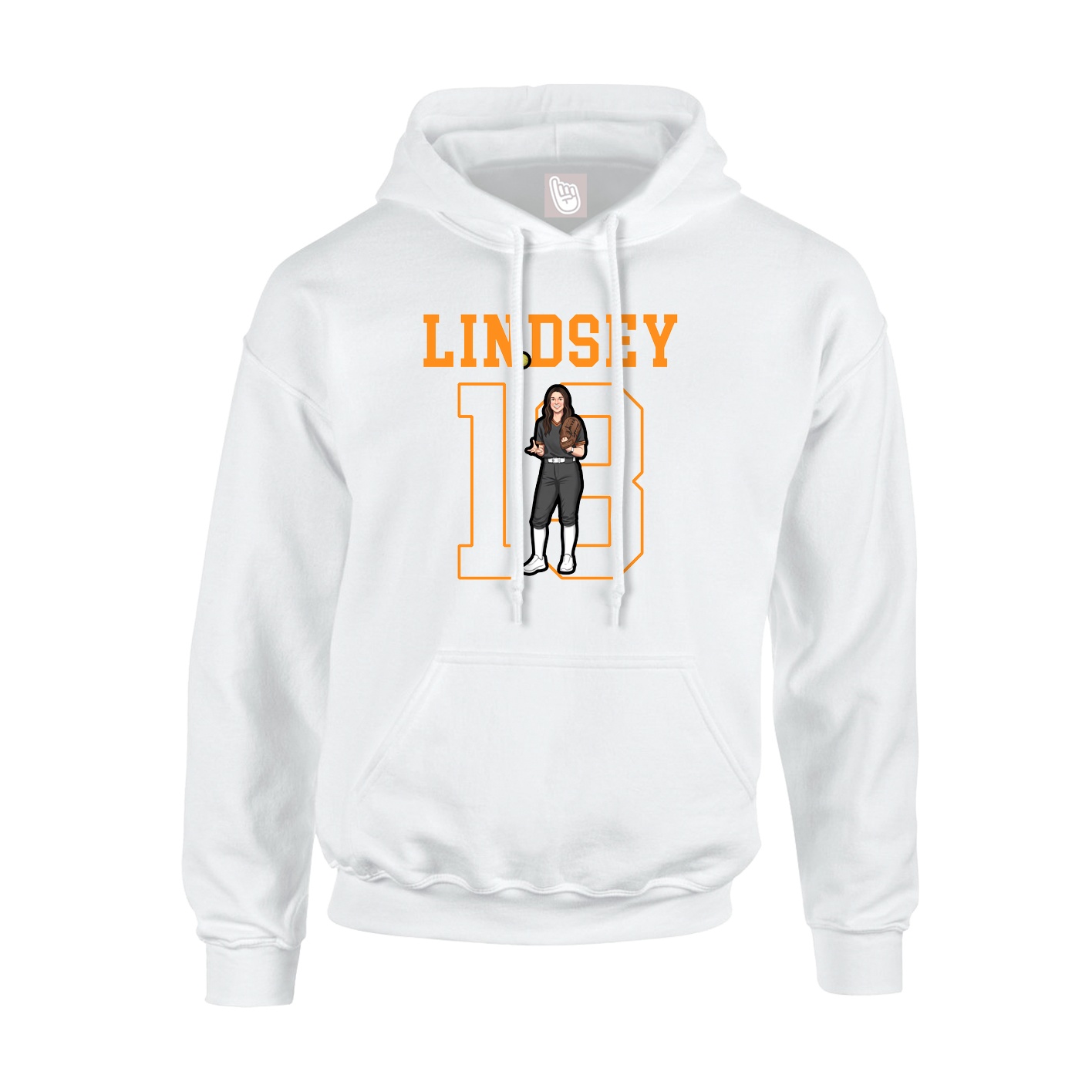 Youth Hoodie — Shirsey in White