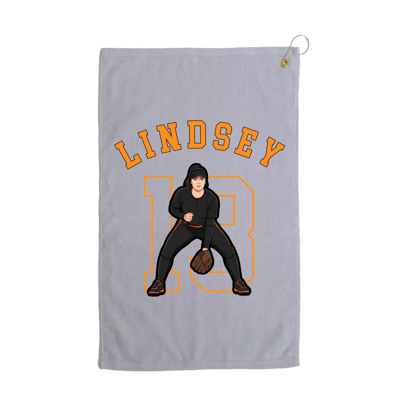 Golf Towel — Shirsey Arch in Grey