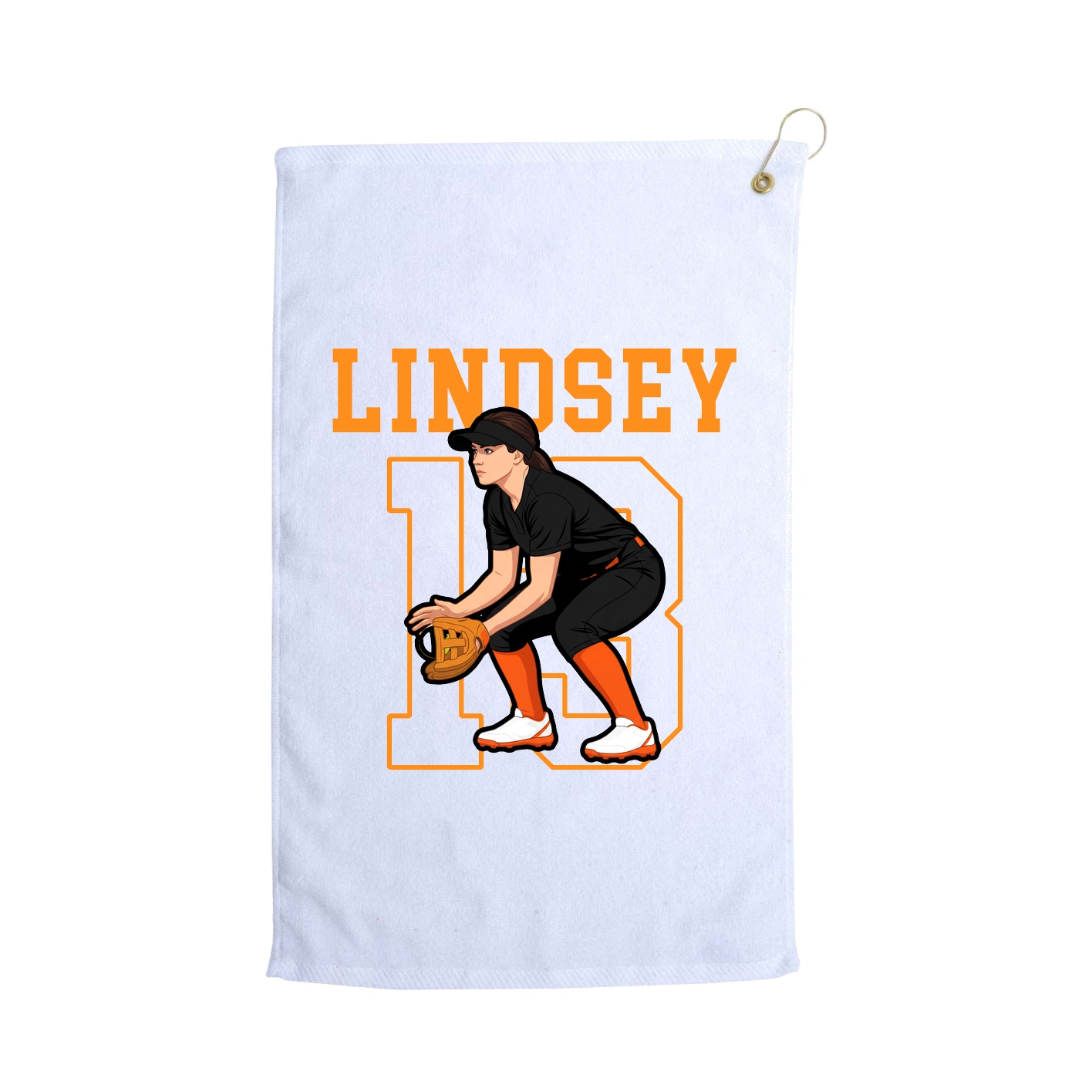 Golf Towel — Shirsey in White