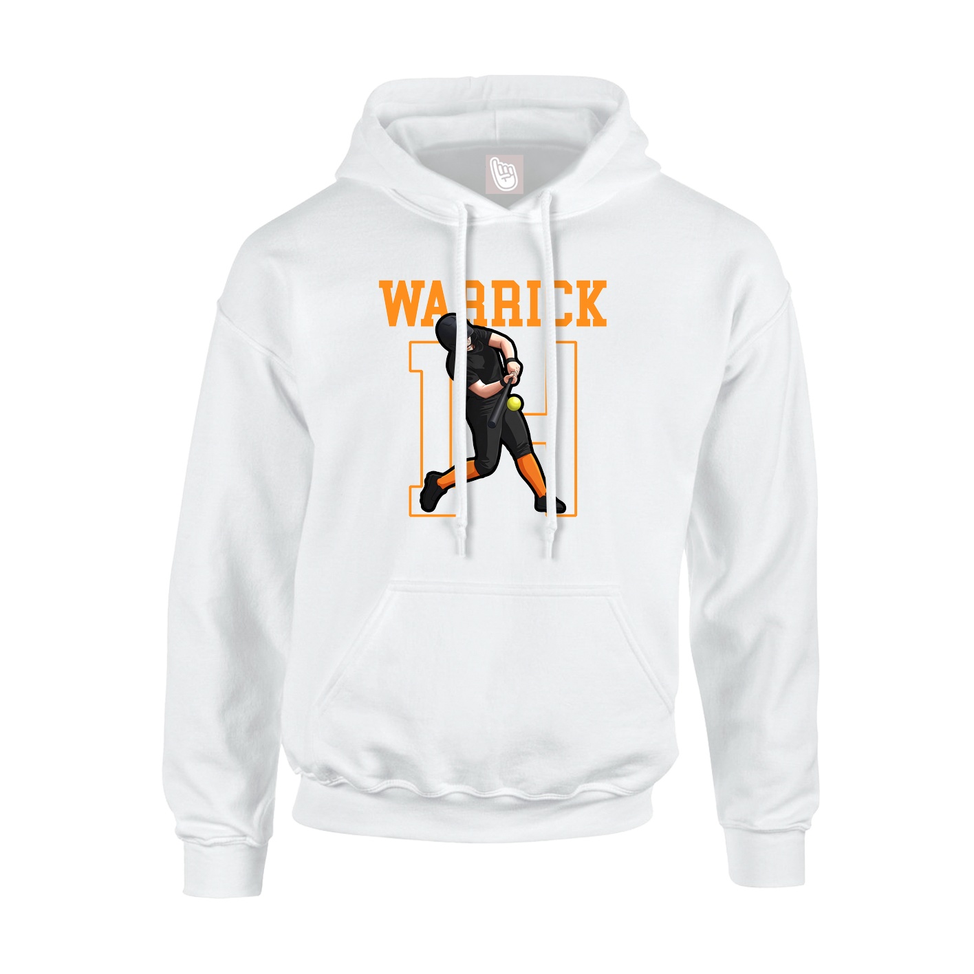 Hoodie — Shirsey in White