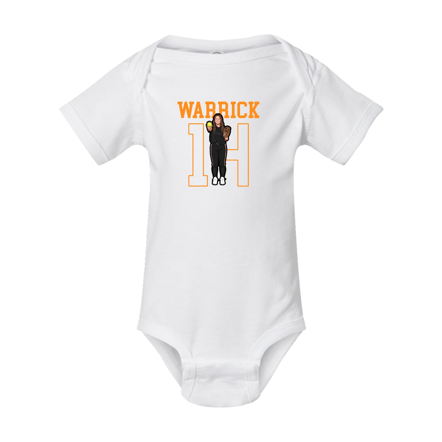 Baby Onesie — Shirsey in White