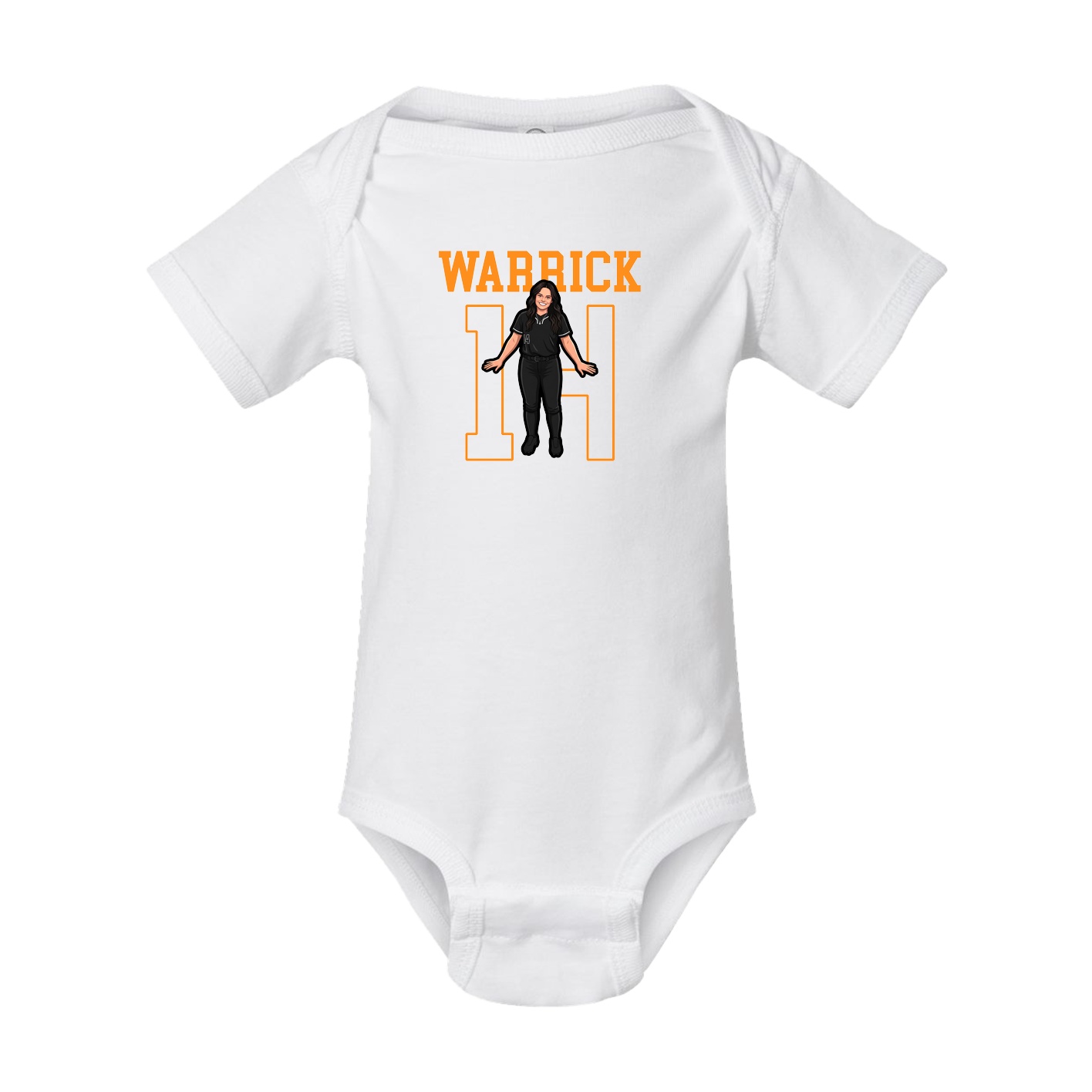 Baby Onesie — Shirsey in White