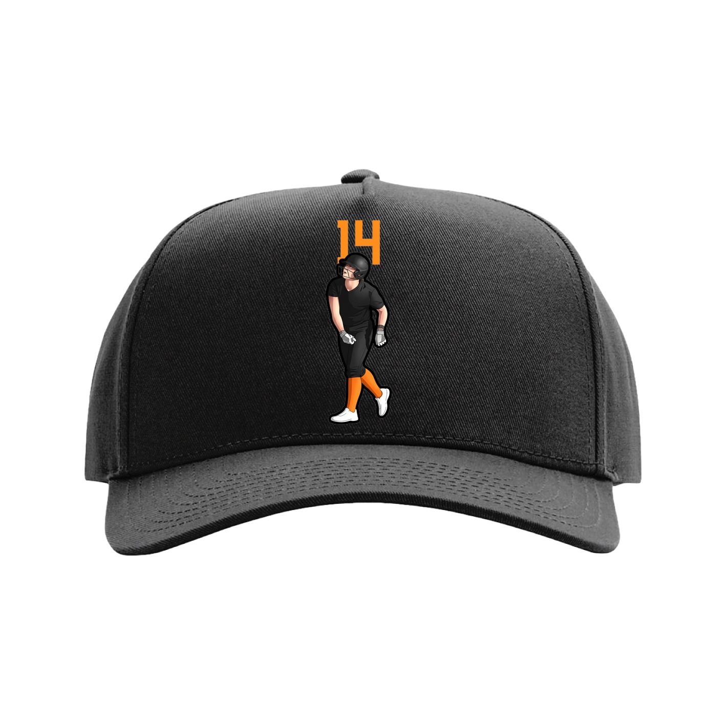Full Fabric Five-Panel Champ Cap