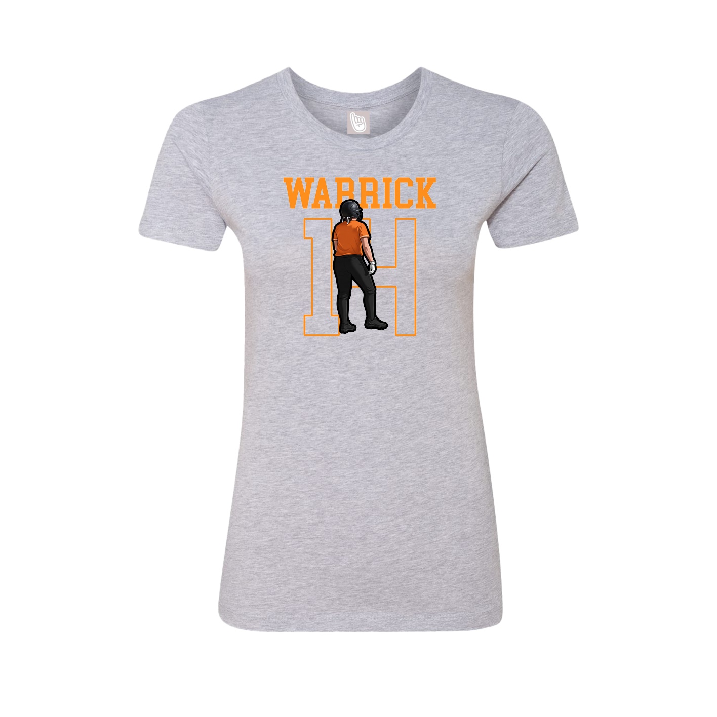 Fitted Women's Tee — Shirsey in Grey