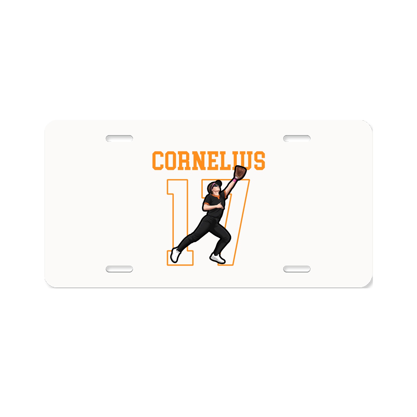 Aluminum License Plate