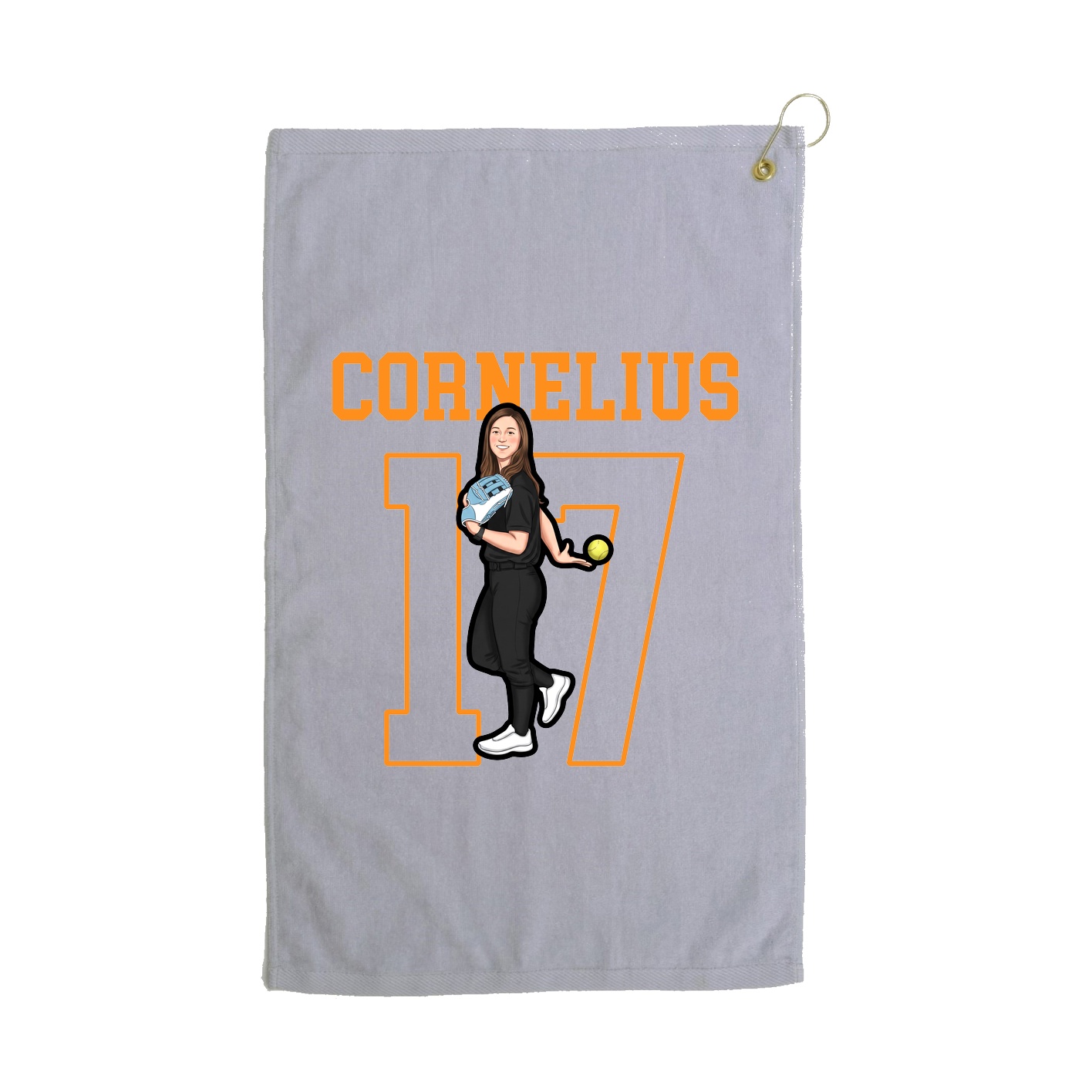 Golf Towel — Shirsey in Grey