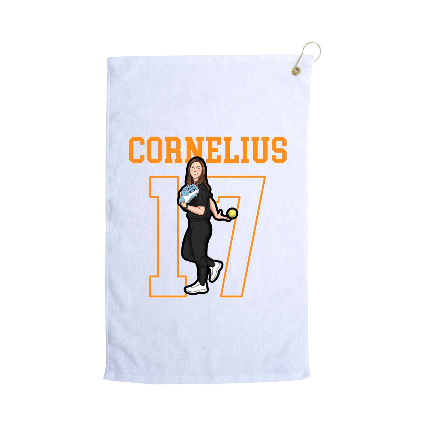 Terry Velour Golf Towel