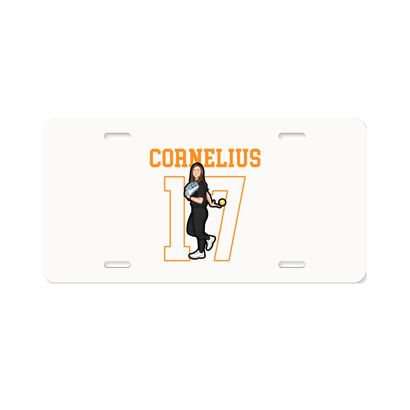 License Plate — Shirsey in Classic