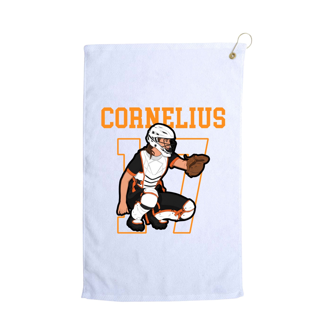 Golf Towel — Shirsey in White