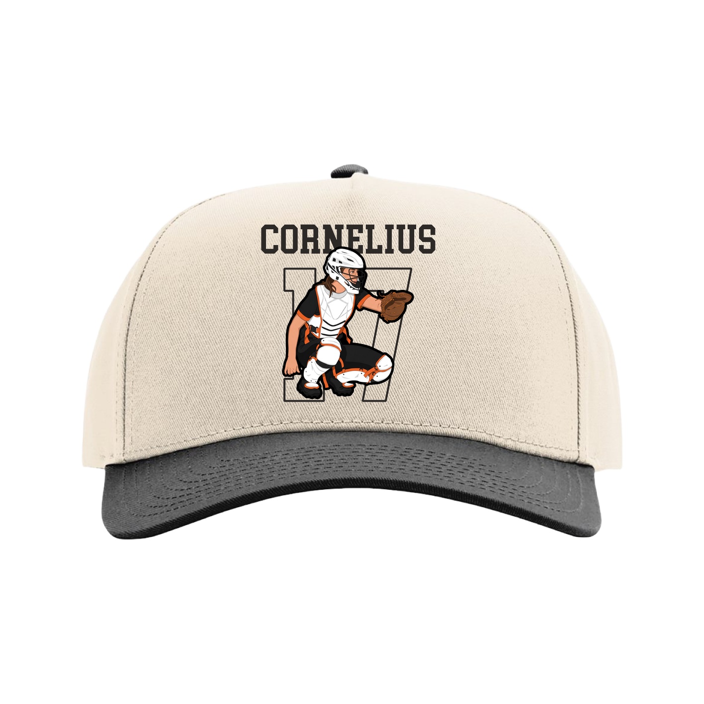 Full Fabric Five-Panel Champ Cap