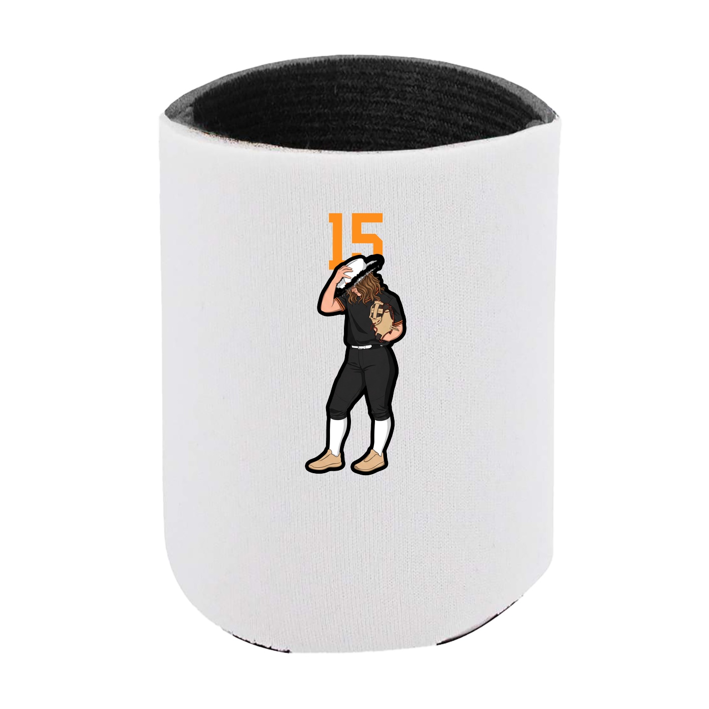 Can Holder — Number Top in White