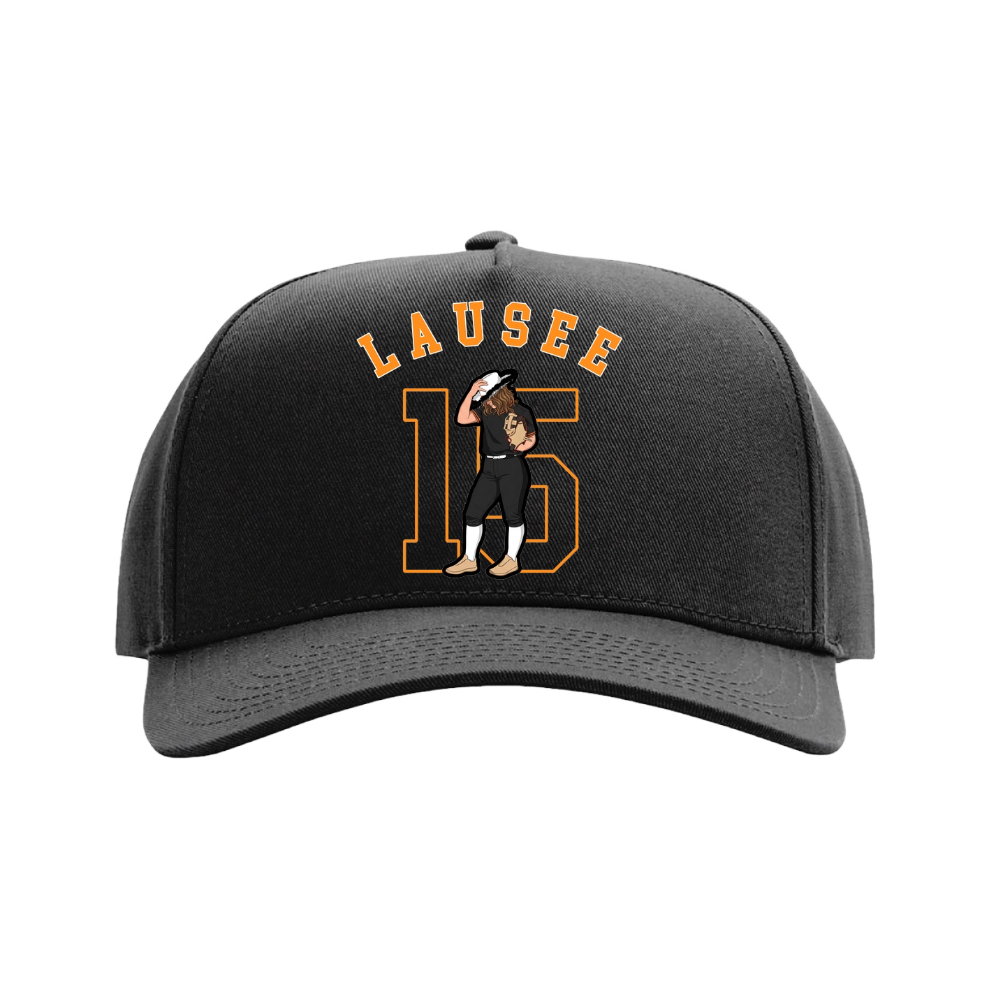 Full Fabric Five-Panel Champ Cap