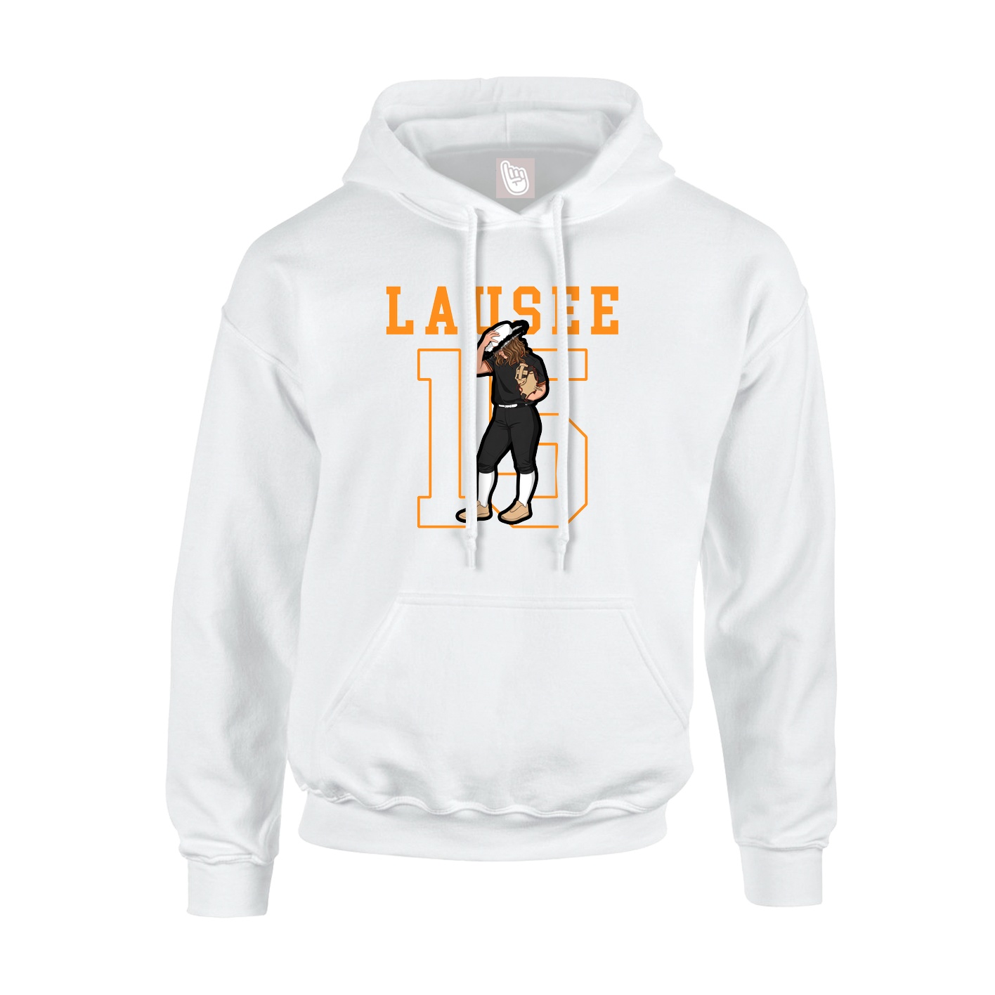 Hoodie — Shirsey in White