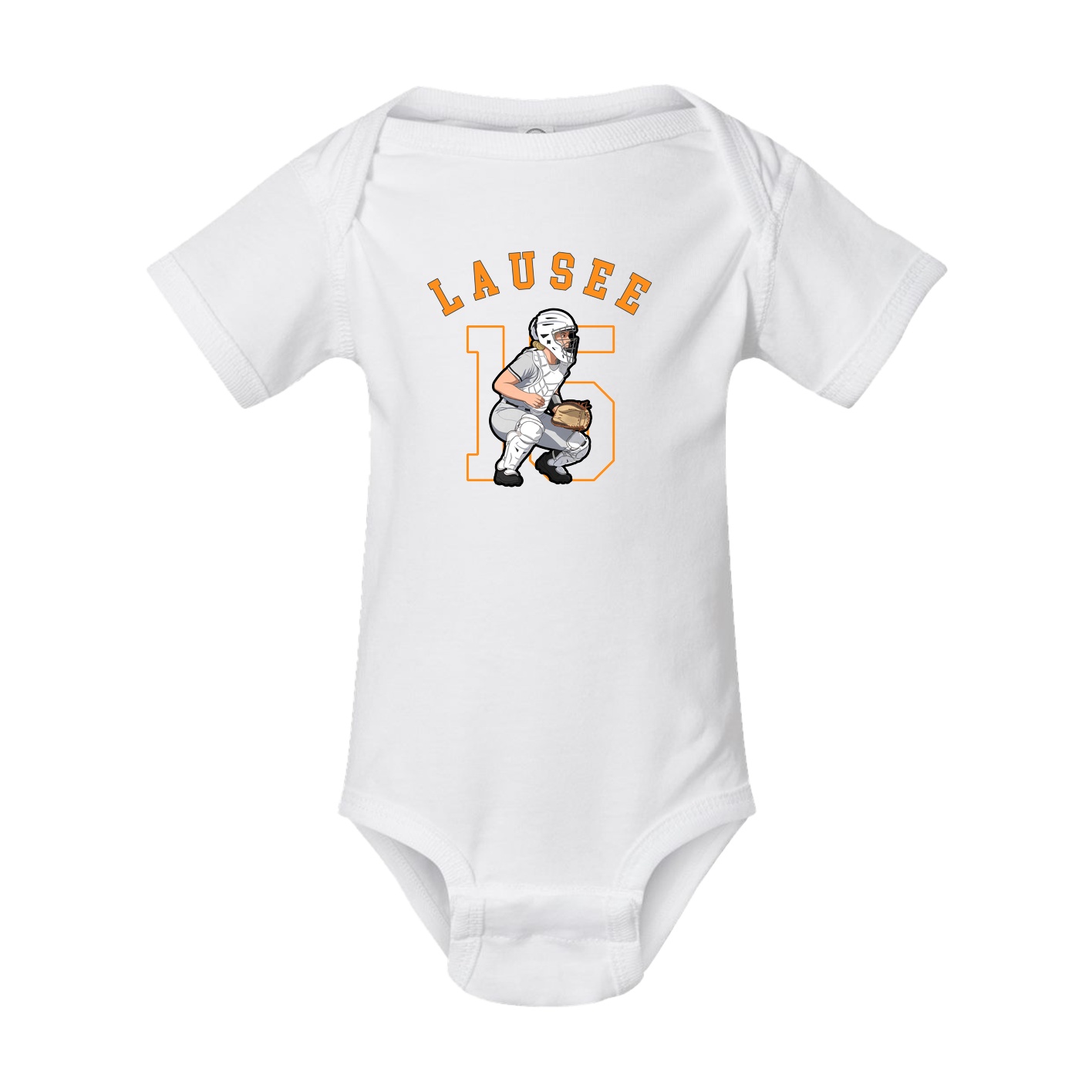 Baby Onesie — Shirsey Arch in White