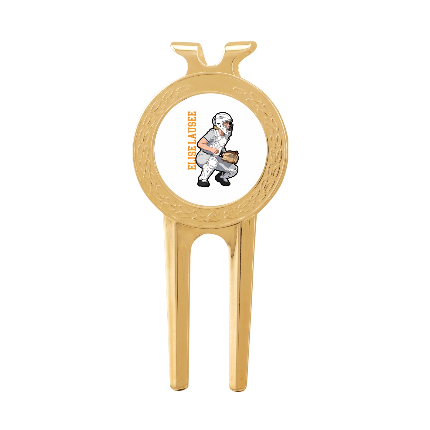 Divot Tool with Ball Marker — Name Vertical in Classic