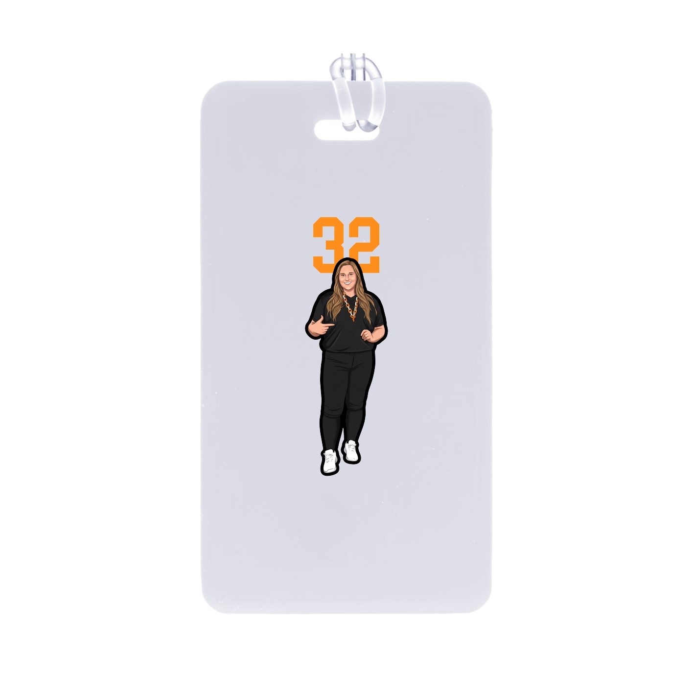 Bag Tag — Number Top in Classic