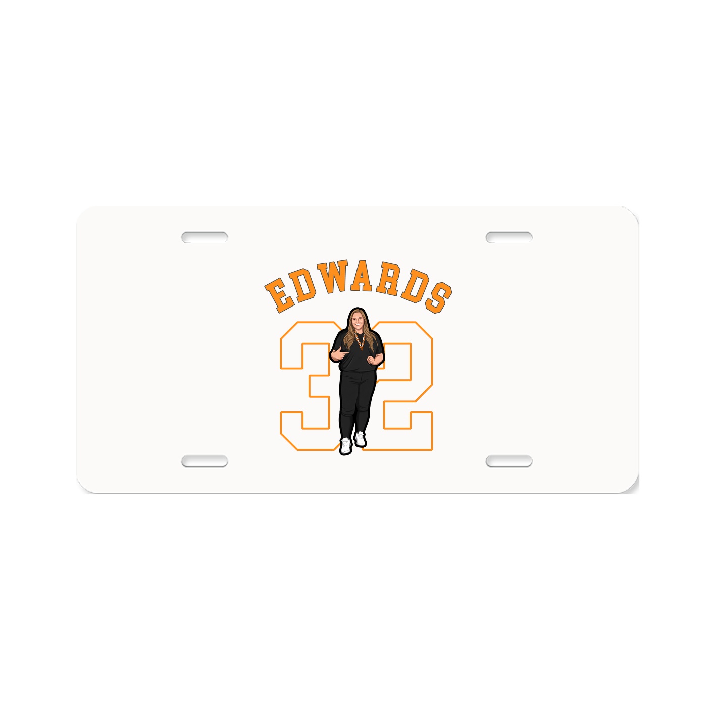 License Plate — Shirsey Arch in Classic