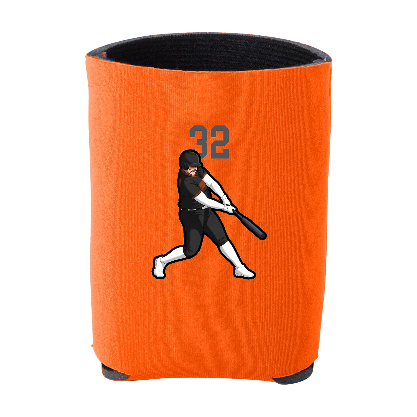 Can Holder — Number Top in Orange