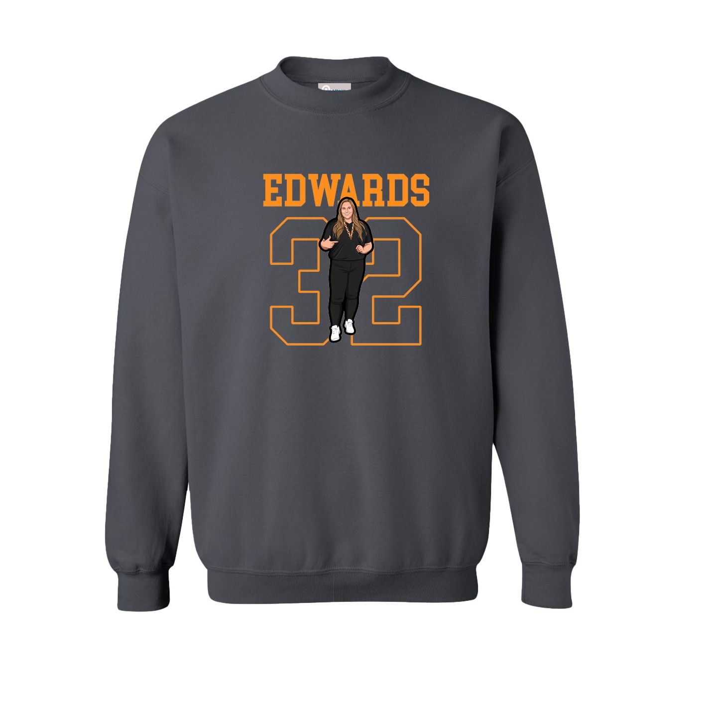 Fleece Crew — Shirsey in Grey