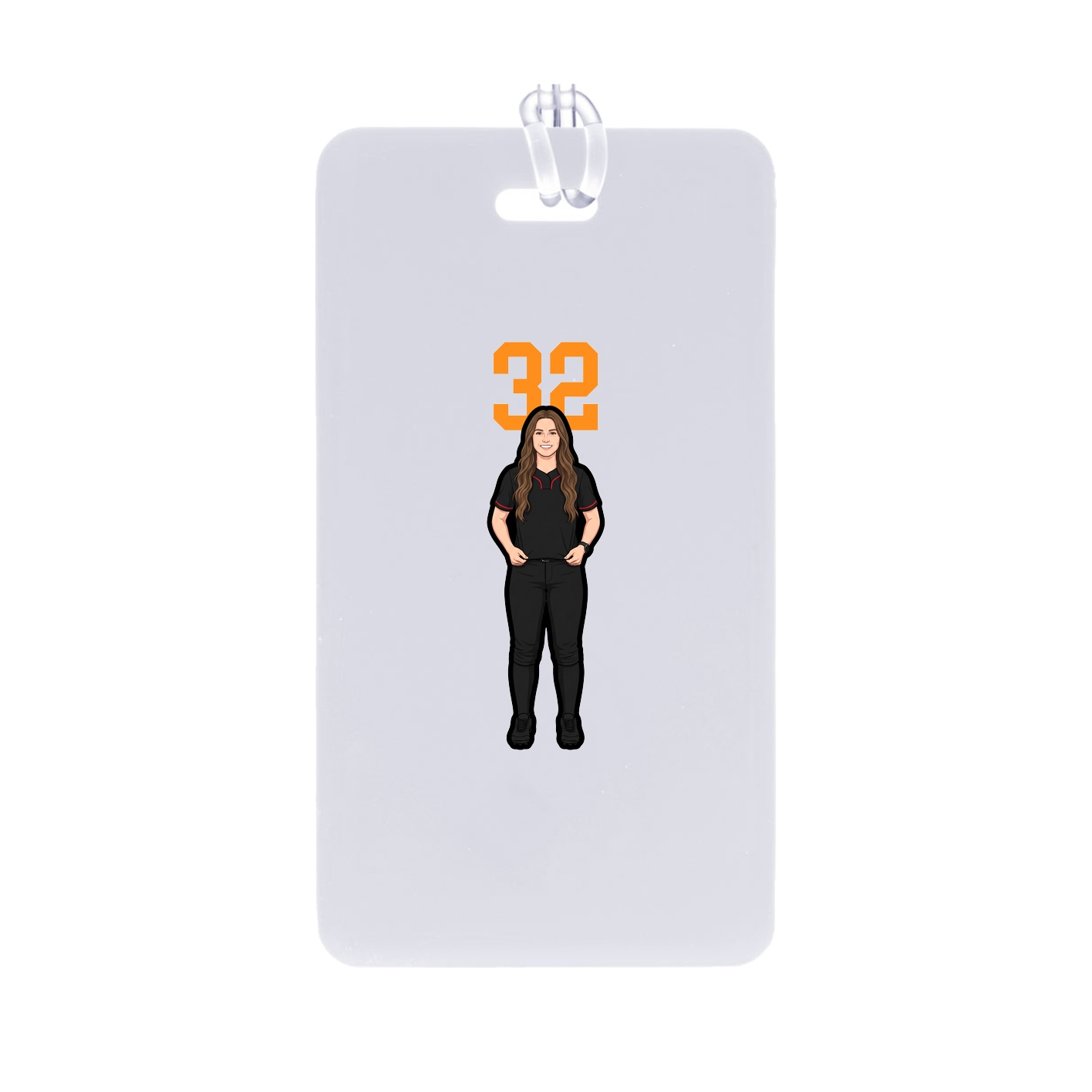 Bag Tag — Number Top in Classic