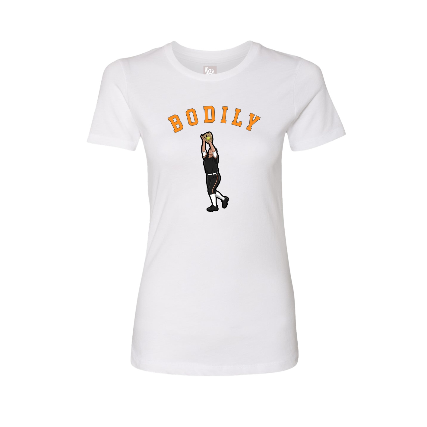 Womens Tee — Shirsey Arch in White