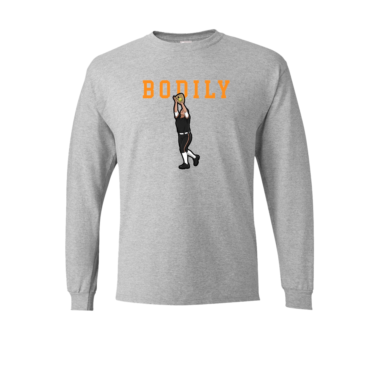 Long Sleeve Tee — Shirsey in Grey