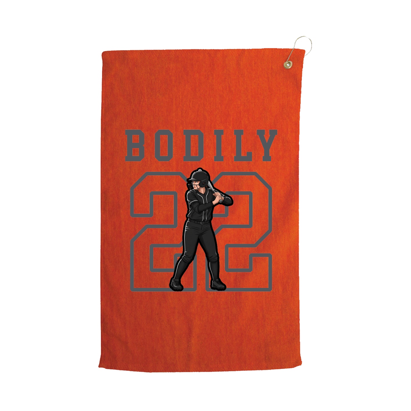 Golf Towel — Shirsey in Orange