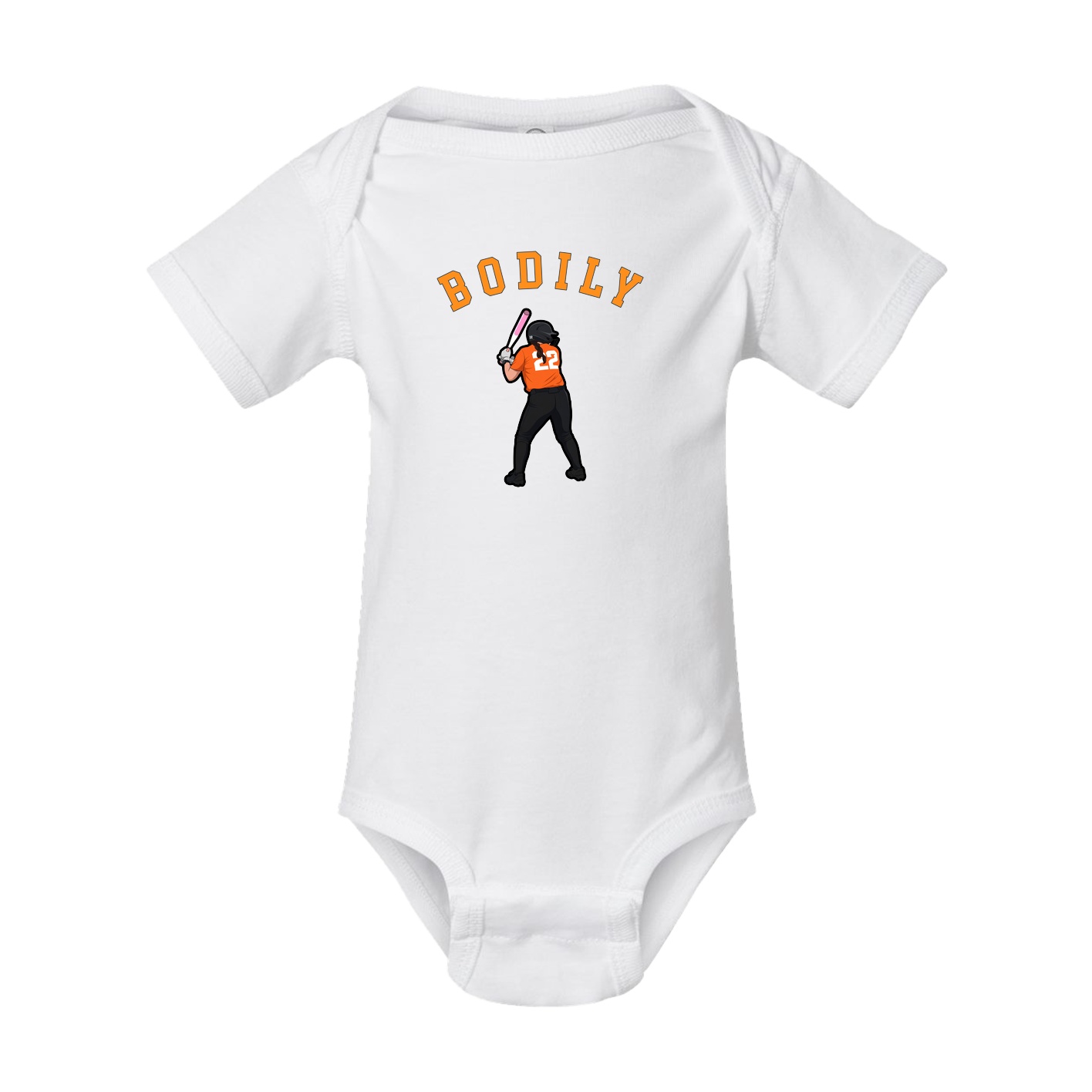 Baby Onesie — Shirsey Arch in White