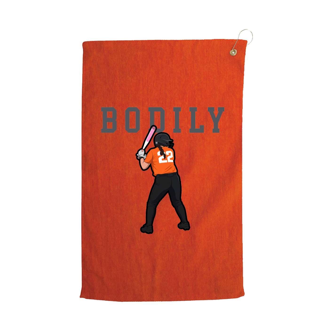 Golf Towel — Shirsey in Orange