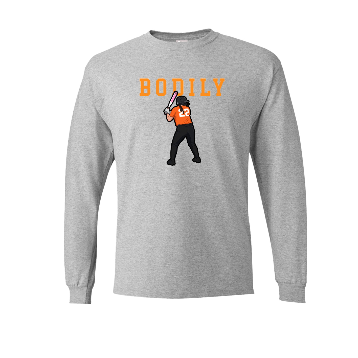 Long Sleeve Tee — Shirsey in Grey