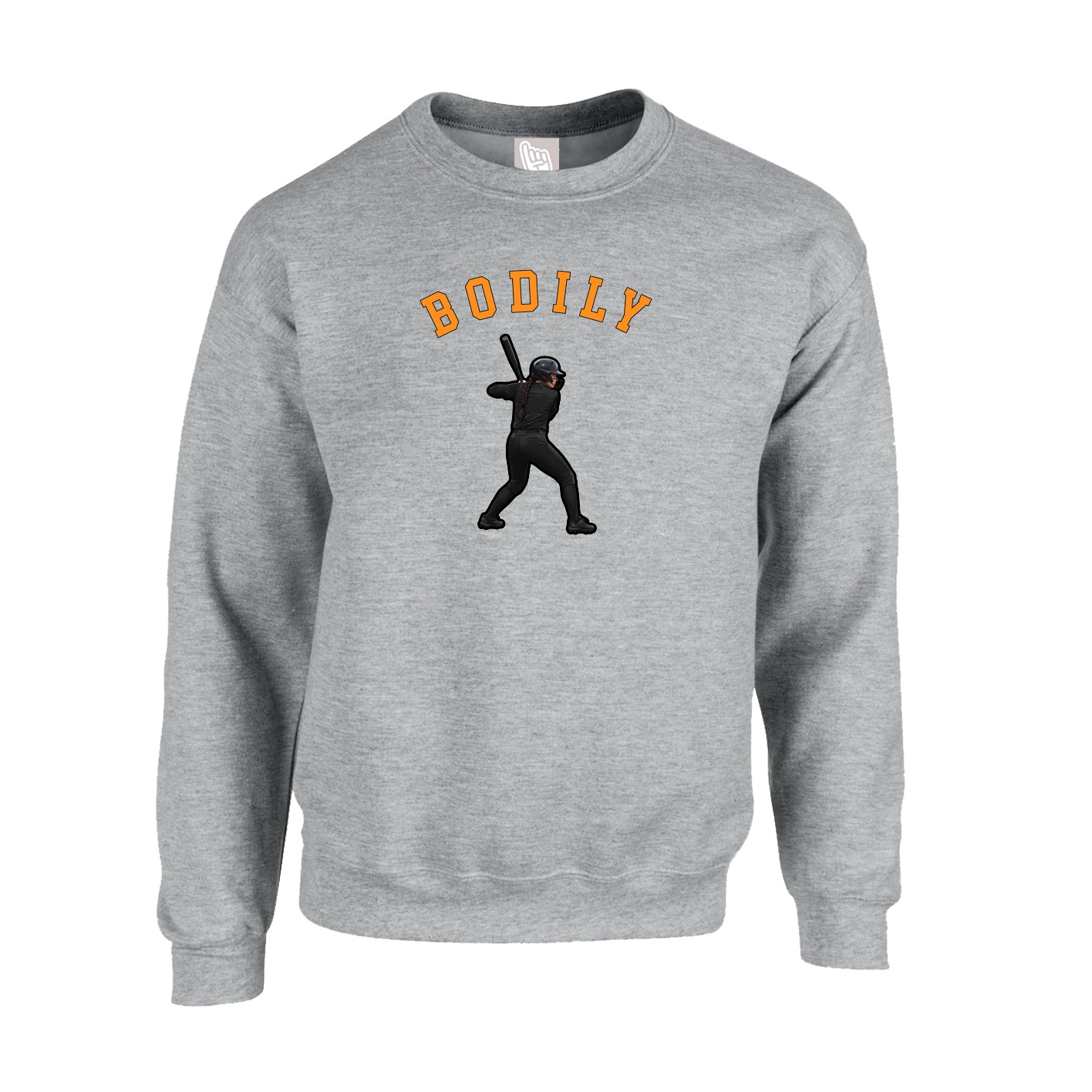 Fleece Crew — Shirsey Arch in Grey