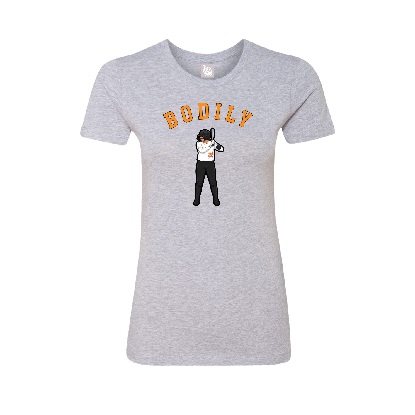 Womens Tee — Shirsey Arch in Grey