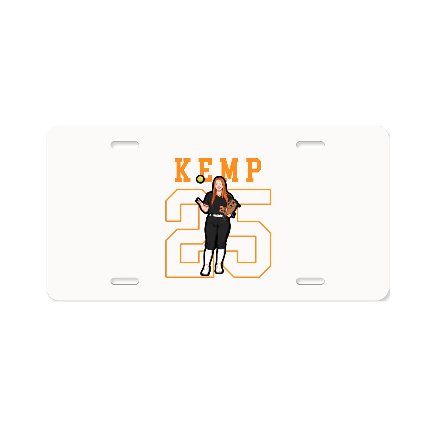 Aluminum License Plate