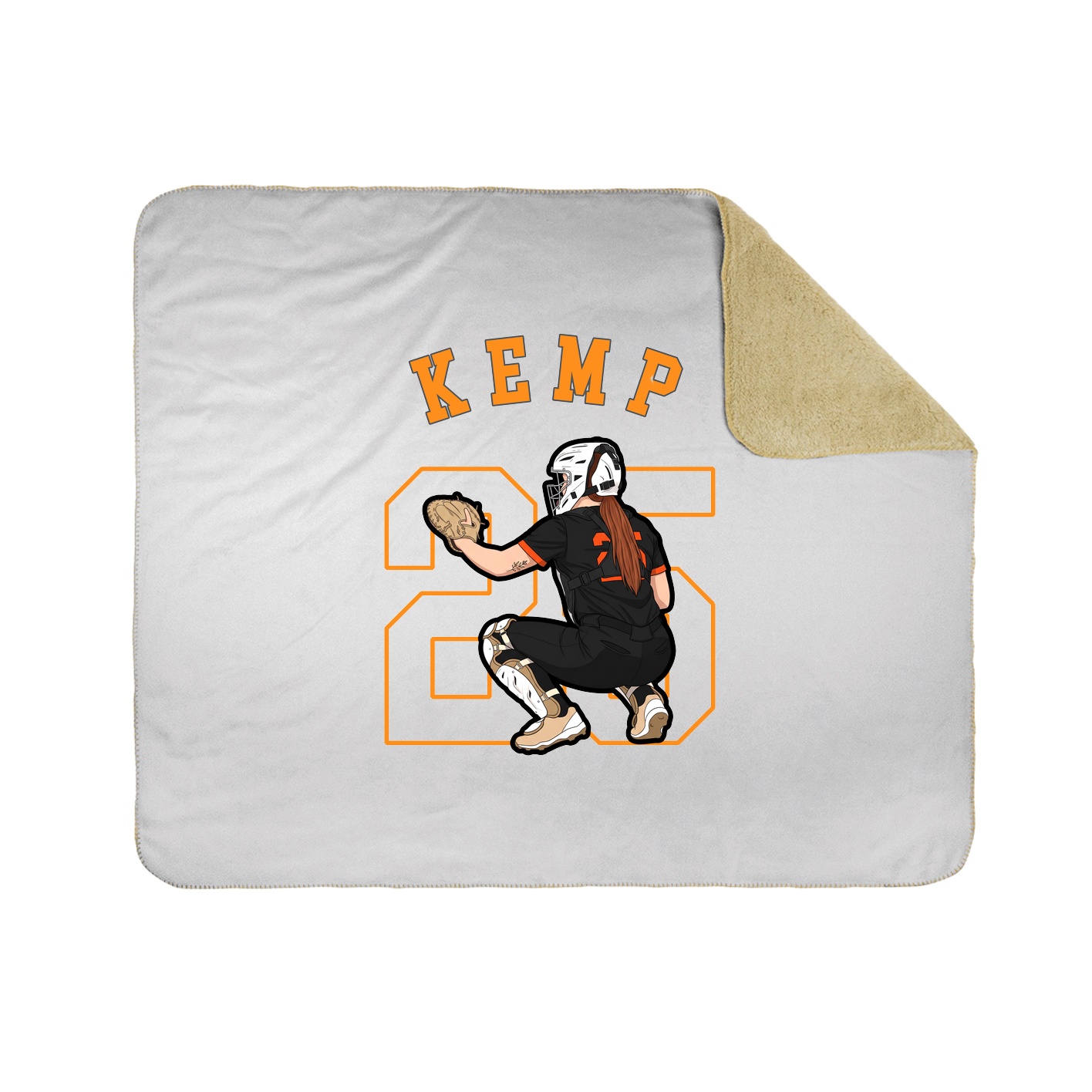 Throw Blanket — Shirsey Arch in White