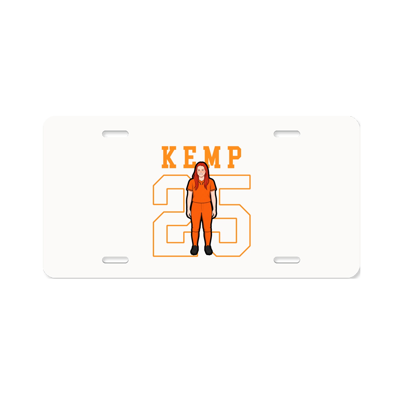 License Plate — Shirsey in Classic