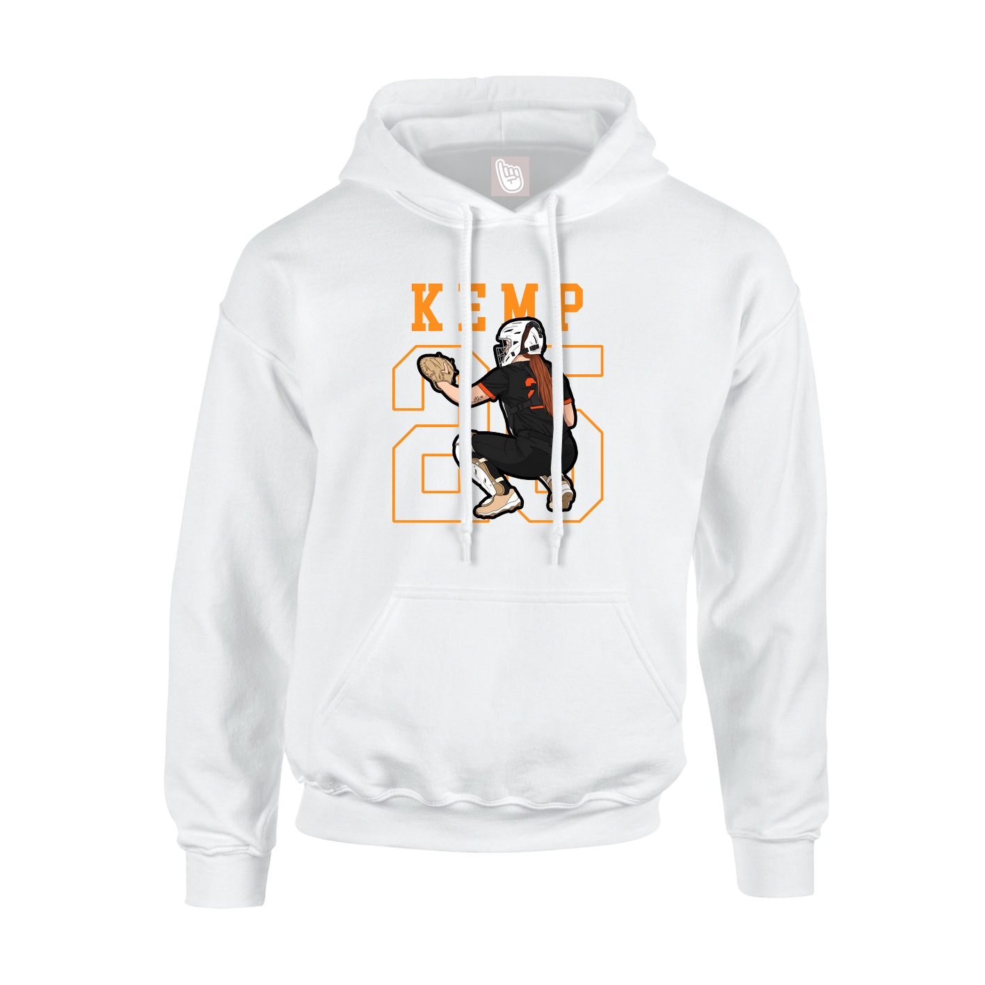 Hoodie — Shirsey in White