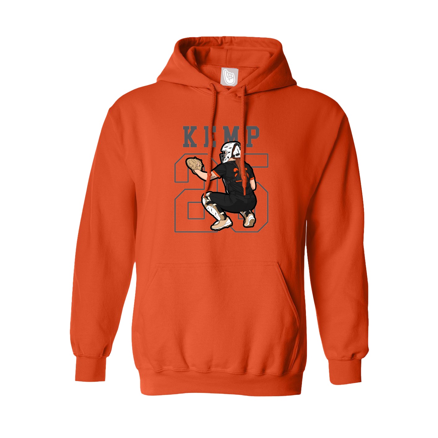 Youth Hoodie — Shirsey in Orange