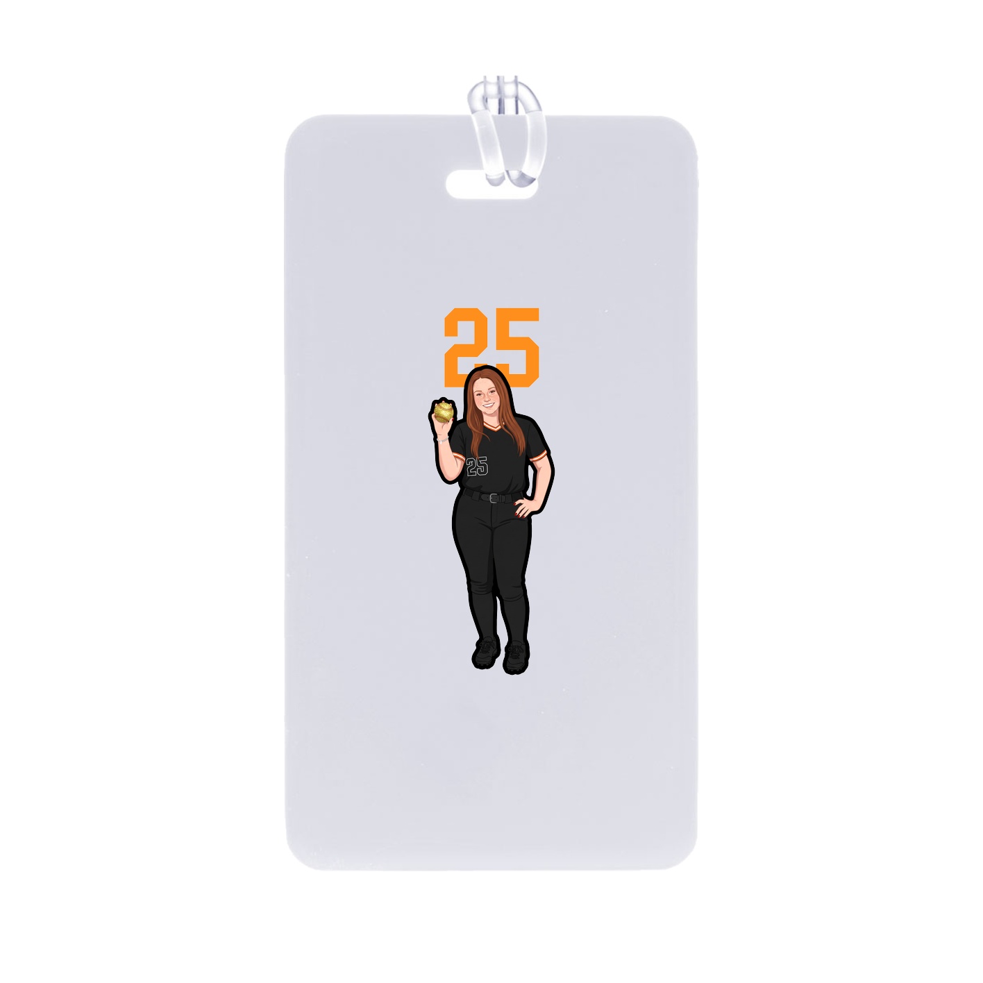 Bag Tag — Number Top in Classic