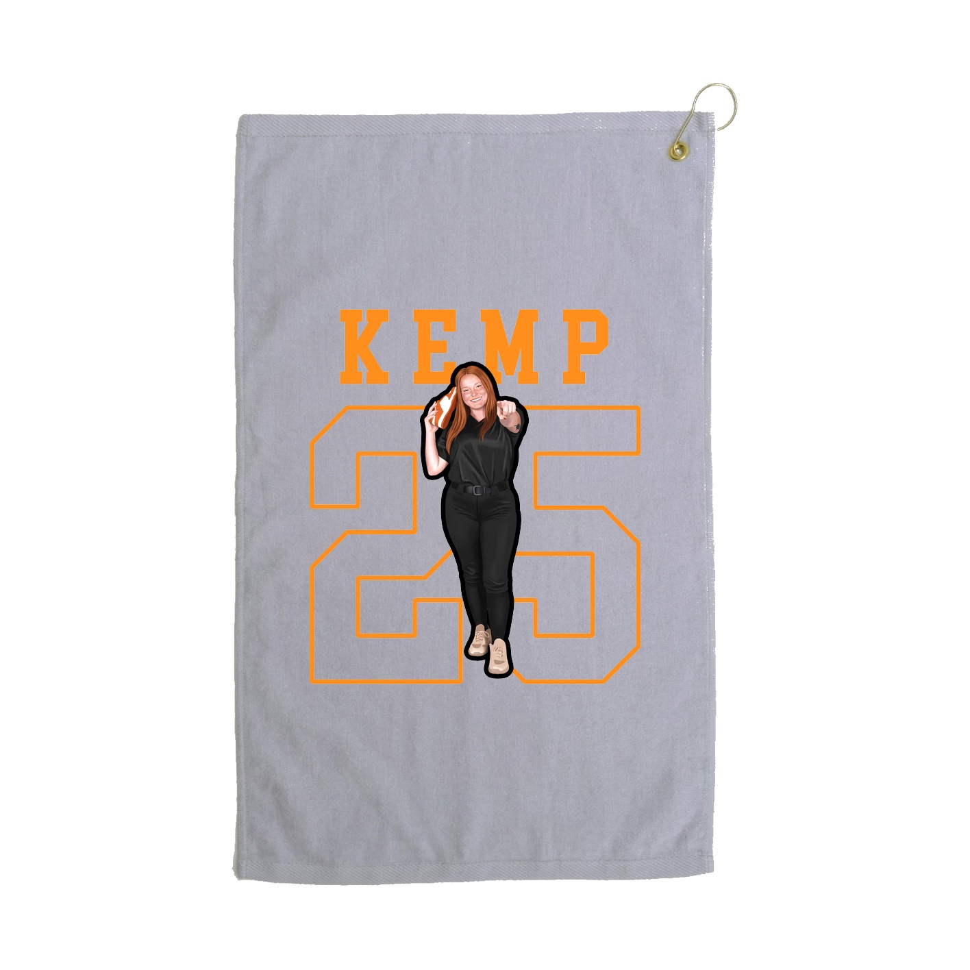 Golf Towel — Shirsey in Grey