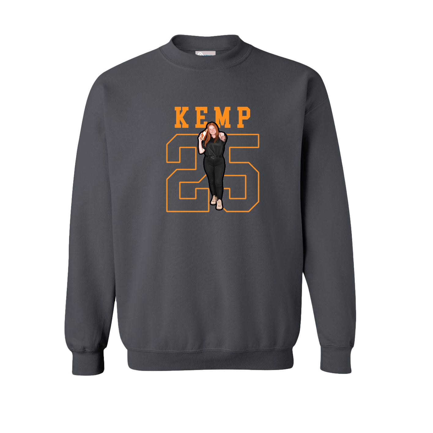 Fleece Crew — Shirsey in Grey