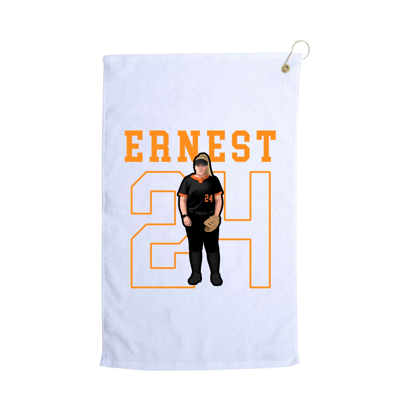 Golf Towel — Shirsey in White