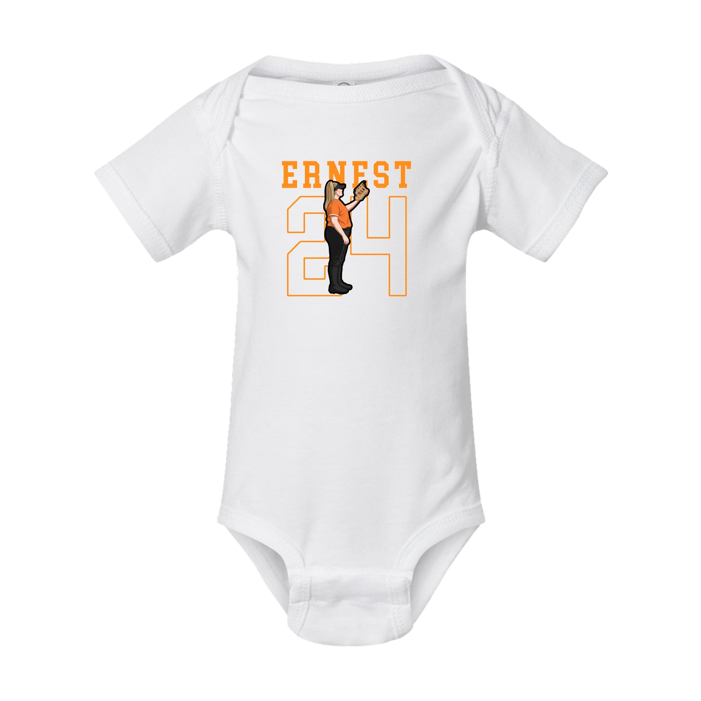Baby Onesie — Shirsey in White